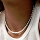 Classic string of pearls necklace