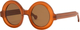 Delarge solbriller - Unoval, Brown