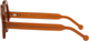 Delarge solbriller - Unoval, Brown
