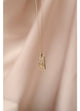 Raw rectangle pendant necklace fra Wild Fawn Jewellery